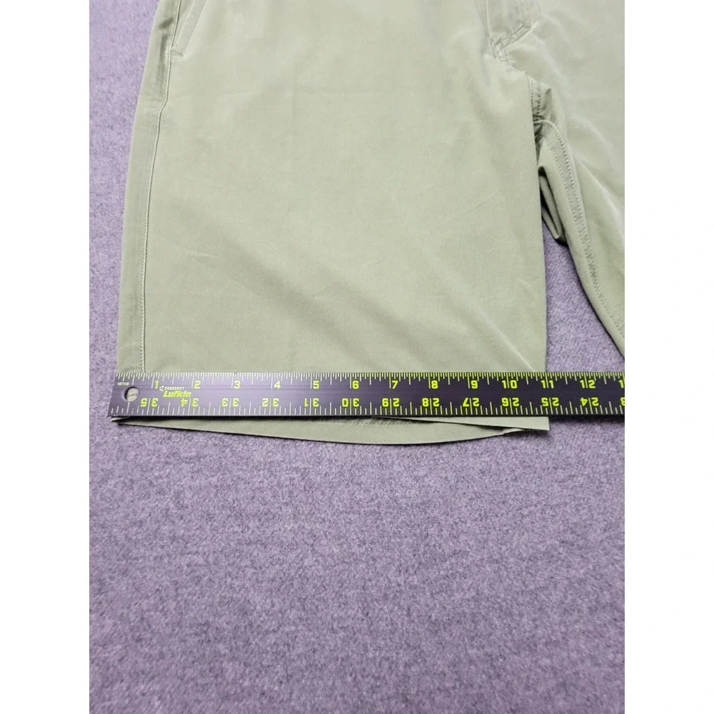 Quiksilver AG47 DryFlight Hybrid‎ Shorts Mens 36 Green Mesh Lined Surf Surfing